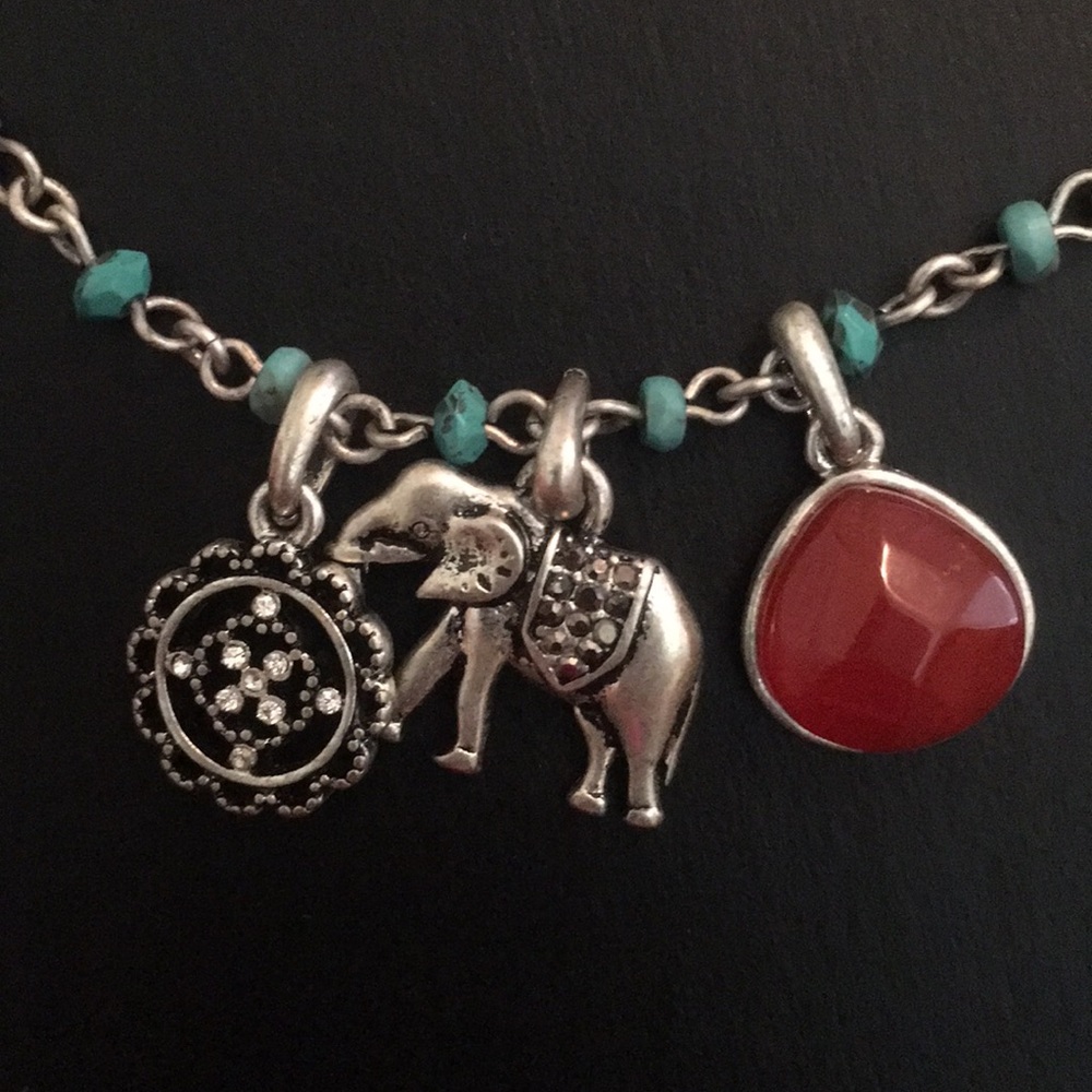 Lucky Brand Elephant Necklace